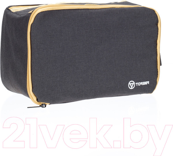 Изображение товара Косметичка Torber T318-BEI (черный/бежевый)