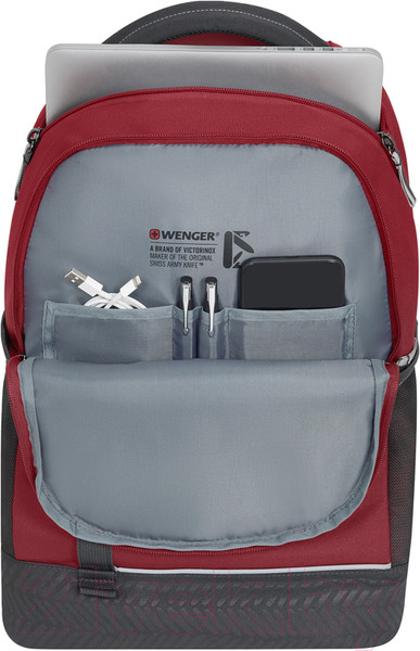 Изображение товара Рюкзак Wenger Next Tyon 16" / 611984 (красный/антрацит)
