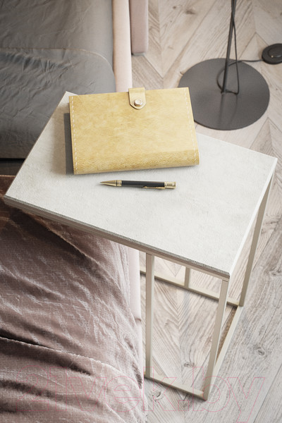 Изображение товара Приставной столик Калифорния мебель Агами (лайт стоун)