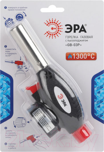 Изображение товара Горелка газовая ЭРА GB-03P / Б0052491