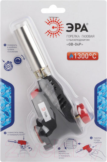 Изображение товара Горелка газовая ЭРА GB-04P / Б0052492