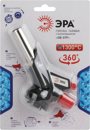 Изображение товара Горелка газовая ЭРА GB-07P / Б0052495