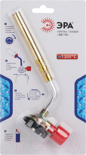 Изображение товара Горелка газовая ЭРА GB110 / Б0052487