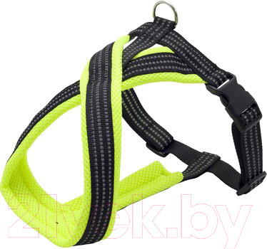 Изображение товара Шлея КАСКАД Х-образная с мягкой подкладкой 01215016-05 (нейлон, зеленый)