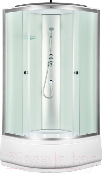 Изображение товара Душевая кабина Saniteco SN-100W (100x100)