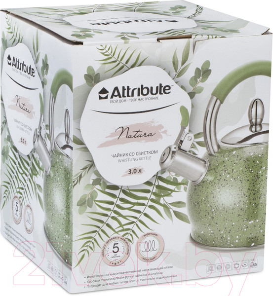 Изображение товара Чайник со свистком Attribute Natura ASN007