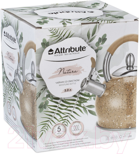 Изображение товара Чайник со свистком Attribute Natura ASN007