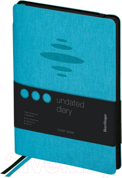 Изображение товара Ежедневник Berlingo Color Zone A5 / UD0_86502 (136л, голубой)