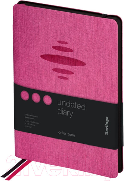 Изображение товара Ежедневник Berlingo Color Zone A5 / UD0_86506 (136л, фуксия)