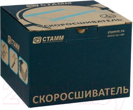 Изображение товара Набор скоросшивателей Стамм СК53 (100шт, синий)