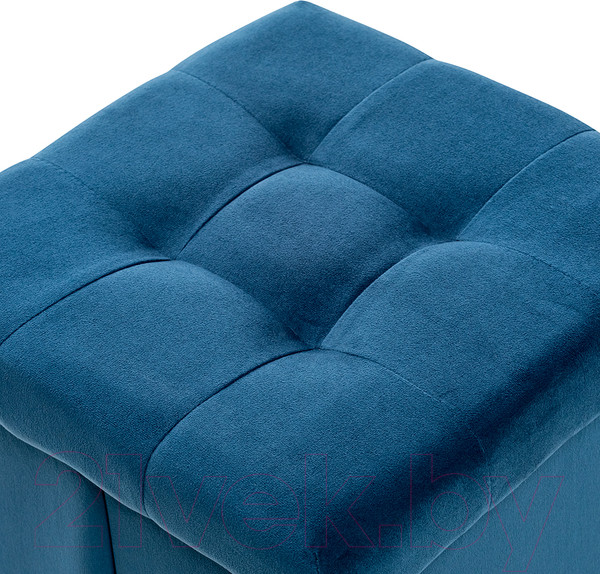 Изображение товара Пуф Импэкс Leset Куба складной квадратный (велюр V 54 синий)