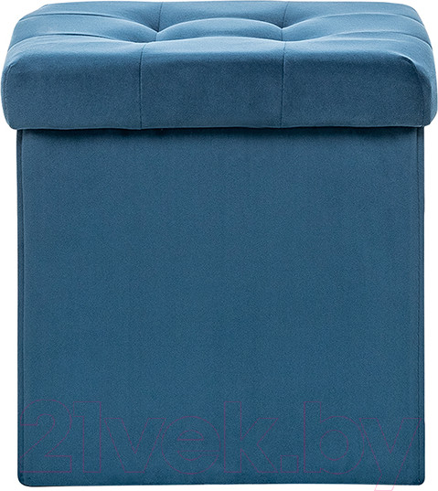 Изображение товара Пуф Импэкс Leset Куба складной квадратный (велюр V 54 синий)
