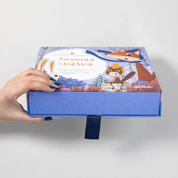 Изображение товара Развивающая книга Альпина Зимняя сказка (Коноплястая М.)