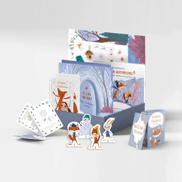 Изображение товара Развивающая книга Альпина Зимняя сказка (Коноплястая М.)