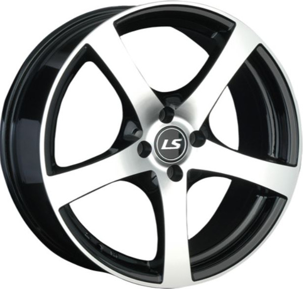Изображение товара Литой диск LS wheels LS 357 17x7" 4x98мм DIA 58.6мм ET 28мм BKF