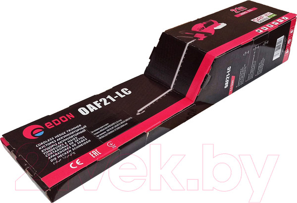 Изображение товара Кусторез аккумуляторный Edon OAF21-LC / 1001010658