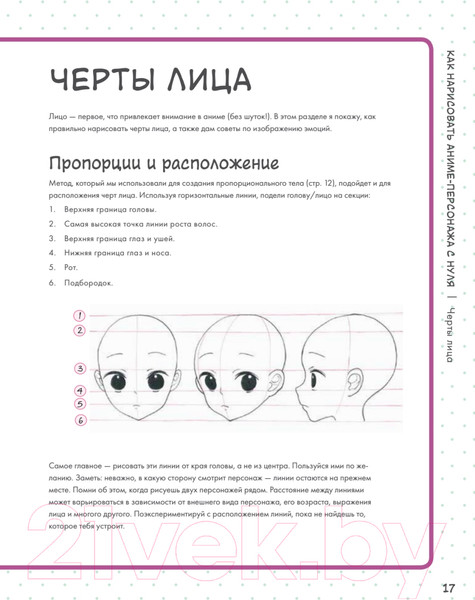 Изображение товара Книга Питер Как нарисовать аниме-персонажа с нуля