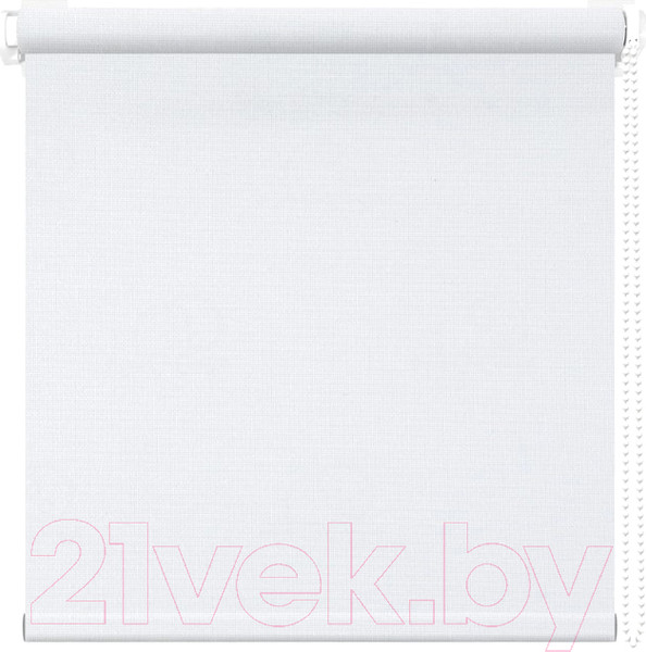 Изображение товара Рулонная штора АС МАРТ Меринос 100x160 (белый)