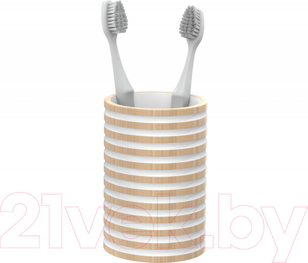 Изображение товара Стакан для зубной щетки и пасты FORA FOR-SPL044NAT