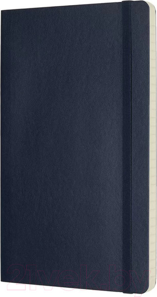 Изображение товара Записная книжка Moleskine Classic Soft Large / 430980 (96л, синий сапфир)