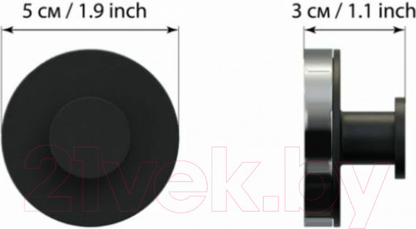 Изображение товара Крючок для ванной FORA FOR-LORD028BL