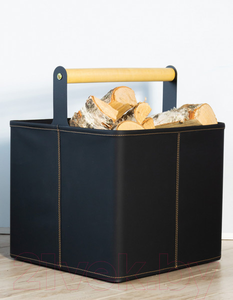 Изображение товара Дровница для камина Fire&Wood Stockholm 400x400x410 (черный)