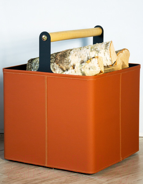 Изображение товара Дровница для камина Fire&Wood Stockholm 400x400x410 (медный/рыжий)