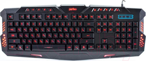 Изображение товара Клавиатура Perfeo Skin Multimedia Game Design / PF-B4893 (черный)