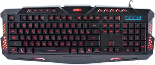 Изображение товара Клавиатура Perfeo Skin Multimedia Game Design / PF-B4893 (черный)