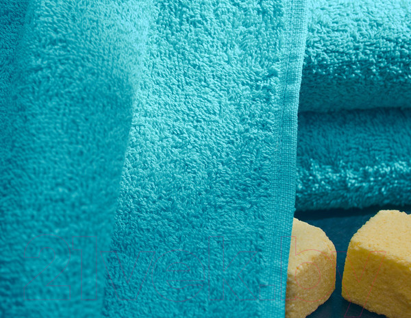 Изображение товара Полотенце Guten Morgen ПМЛб-70-140 (бирюзовый)