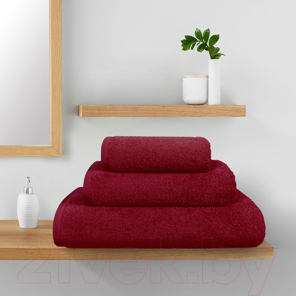 Изображение товара Полотенце Guten Morgen ПМГран-70-140 (гранат)