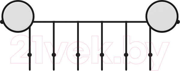 Изображение товара Крючок для ванной FORA FOR-GRA004