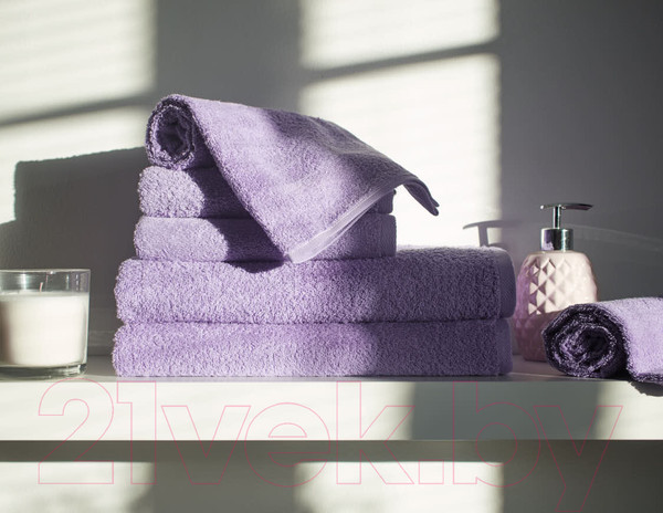 Изображение товара Полотенце Guten Morgen ПМСпас-50-90 (сиреневая пастель)