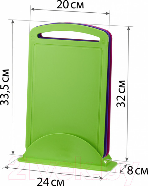 Изображение товара Набор разделочных досок Idea М1580 (мраморный)