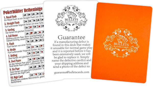 Изображение товара Игральные карты Bullets Bullcardsblue