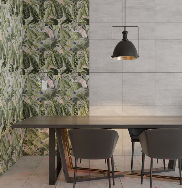 Изображение товара Плитка Axima Куба Люкс (400x400, светло-серый)