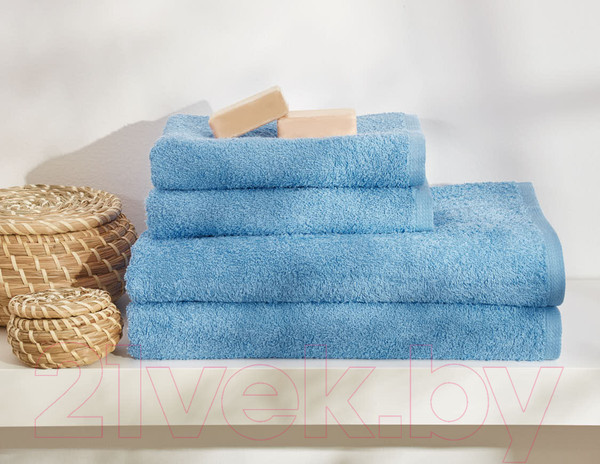 Изображение товара Полотенце Guten Morgen ПМФлс-70-140 (флорентийский синий)