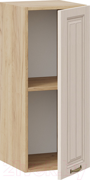 Изображение товара Шкаф навесной для кухни ТриЯ Лина 1В3 (дуб крафт золотой/крем)