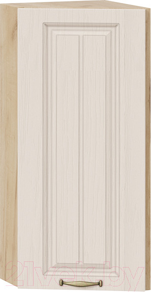 Изображение товара Шкаф навесной для кухни ТриЯ Лина 1В3Т (дуб крафт золотой/крем)