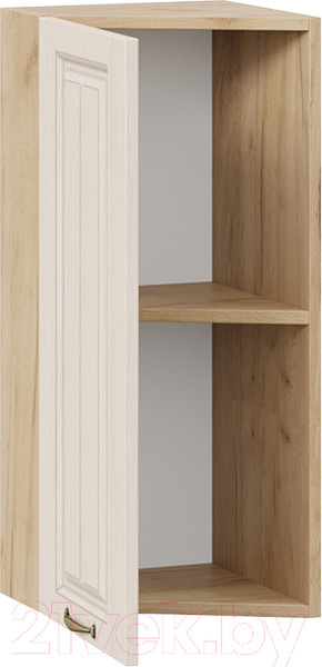 Изображение товара Шкаф навесной для кухни ТриЯ Лина 1В3Т (дуб крафт золотой/крем)