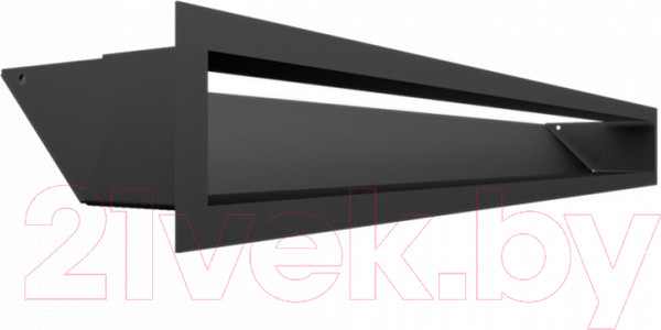 Изображение товара Решетка вентиляционная для камина Fire&Wood Luft 90x800 (черный)
