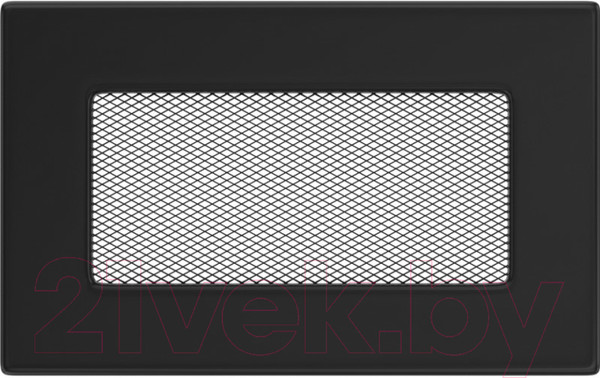 Изображение товара Решетка вентиляционная для камина Fire&Wood Прямоугольная 11x17 (черный)