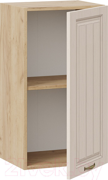 Изображение товара Шкаф навесной для кухни ТриЯ Лина 1В4 (дуб крафт золотой/крем)