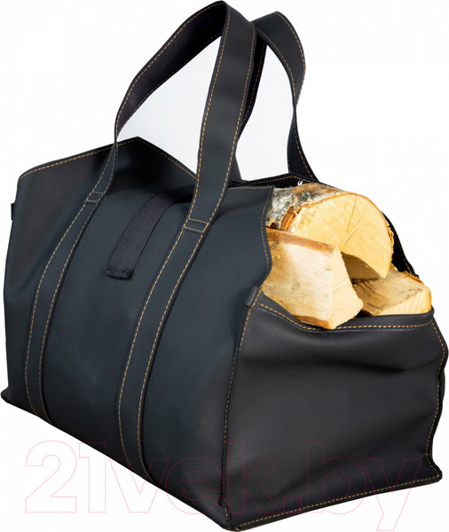 Изображение товара Сумка-переноска для дров Fire&Wood Ottawa 470x300x270 (графит, с бортами)