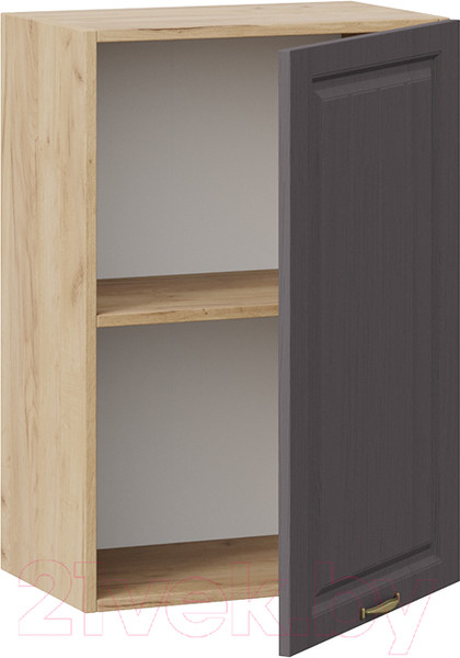 Изображение товара Шкаф навесной для кухни ТриЯ Лина 1В5 (дуб крафт золотой/графит)
