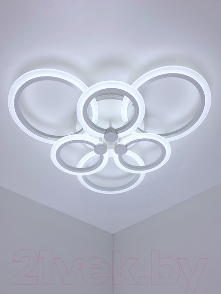 Изображение товара Потолочный светильник Mirastyle Диод JX-19094/3+3 WH ML