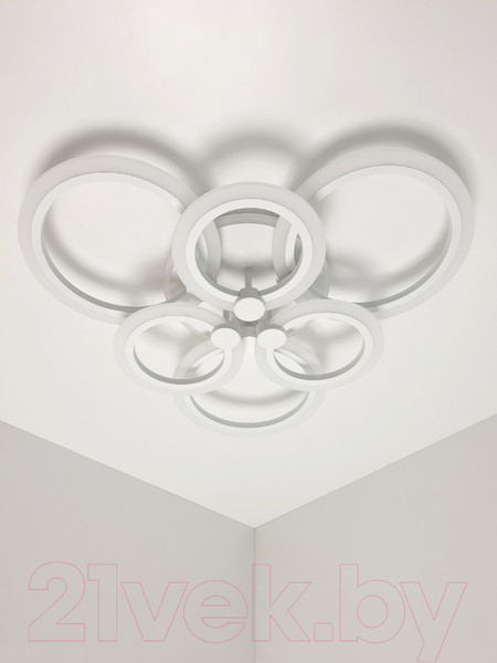 Изображение товара Потолочный светильник Mirastyle Диод JX-19094/3+3 WH ML