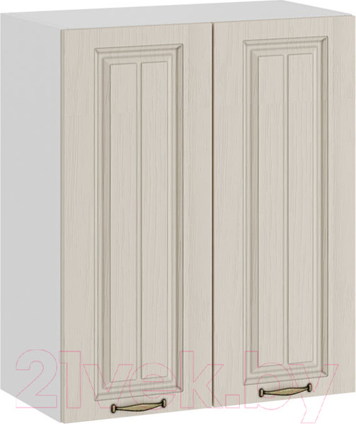 Изображение товара Шкаф навесной для кухни ТриЯ Лина 1В6 (белый/крем)