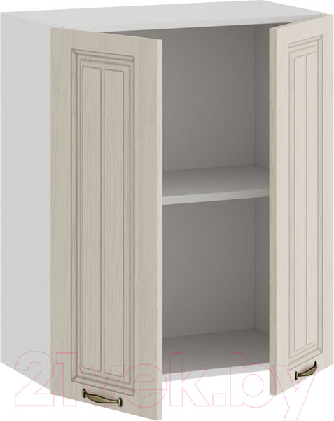 Изображение товара Шкаф навесной для кухни ТриЯ Лина 1В6 (белый/крем)