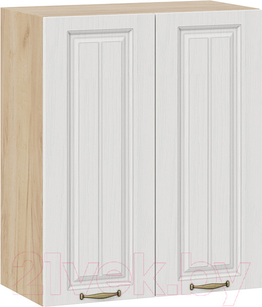 Изображение товара Шкаф навесной для кухни ТриЯ Лина 1В6 (дуб крафт золотой/белый)